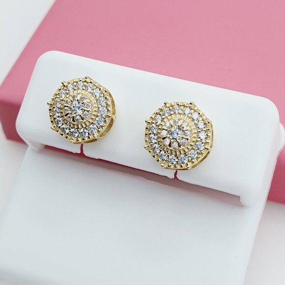 - "925 Sterling Silver Cubic Zirconia Earrings, U19254635 - Picture 5 of 11